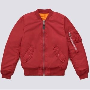 Alpha Industries MA - 1 Bomber Jacket - Size Small
